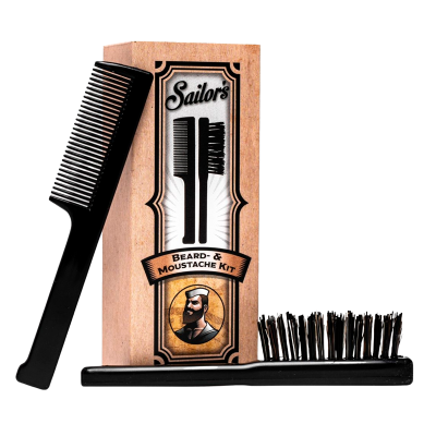 Sailor's Beard And Moustache Kit (1 stk)