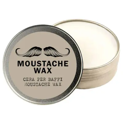 Mustaschvax naturliga ingredienser doft av örter