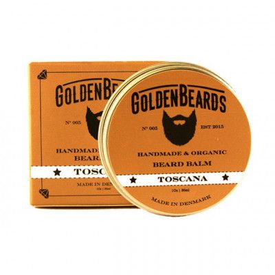 Golden Beards Ekologiskt Skäggbalsam - Toscana (30 ml)