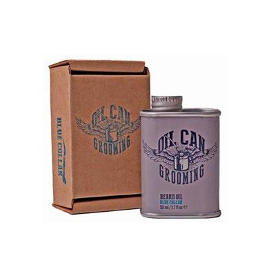 Oil Can Grooming Beard Oil Blue Collar