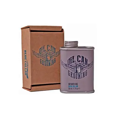 Oil Can Grooming Beard Oil Blue Collar