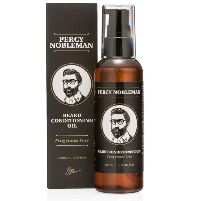 Percy Nobleman Beard Conditioning Oil, Utan doft (100 ml)
