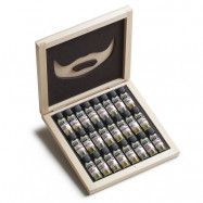The Bearded Man Company 24 Pieces Sampler Kit - Wooden Box