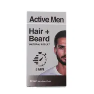Active Men Skäggfärg och hårfärg - Brun