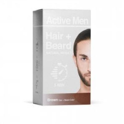 Active Men Skäggfärg och hårfärg - Brun