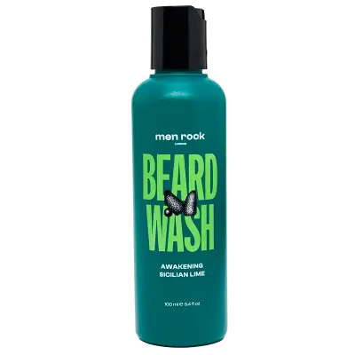 Men Rock Awakening Beard Soap Sicilian Lime and Caffeine (100ml)