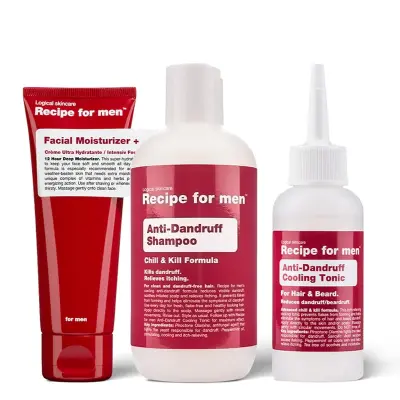 Recipe for men Anti-Dandruff Kit