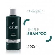 SYSTEM Man Triple Shampoo 500ml