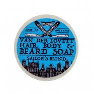 Van Der Lovett Hair, Body & Beard Shampoo Soap Bar Sailors Blend