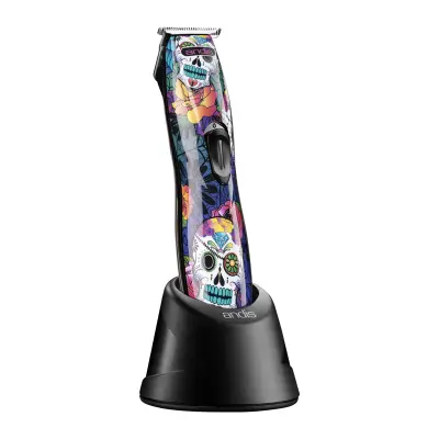 Andis Slimline Pro Lithium T-Blade Hår- & Skäggtrimmer - Sugar Skull Design
