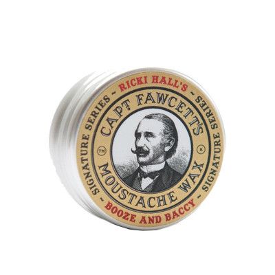 Captain Fawcett Ricki Hall's Booze&Baccy Moustache Wax (15 ml)