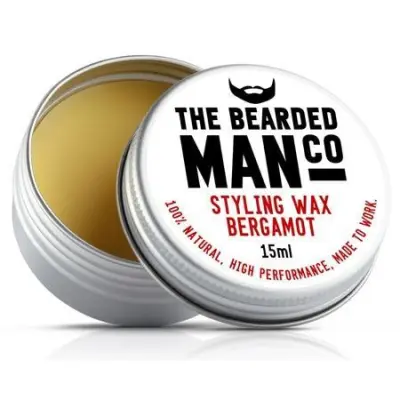The Bearded Man Bergamot Beard Wax