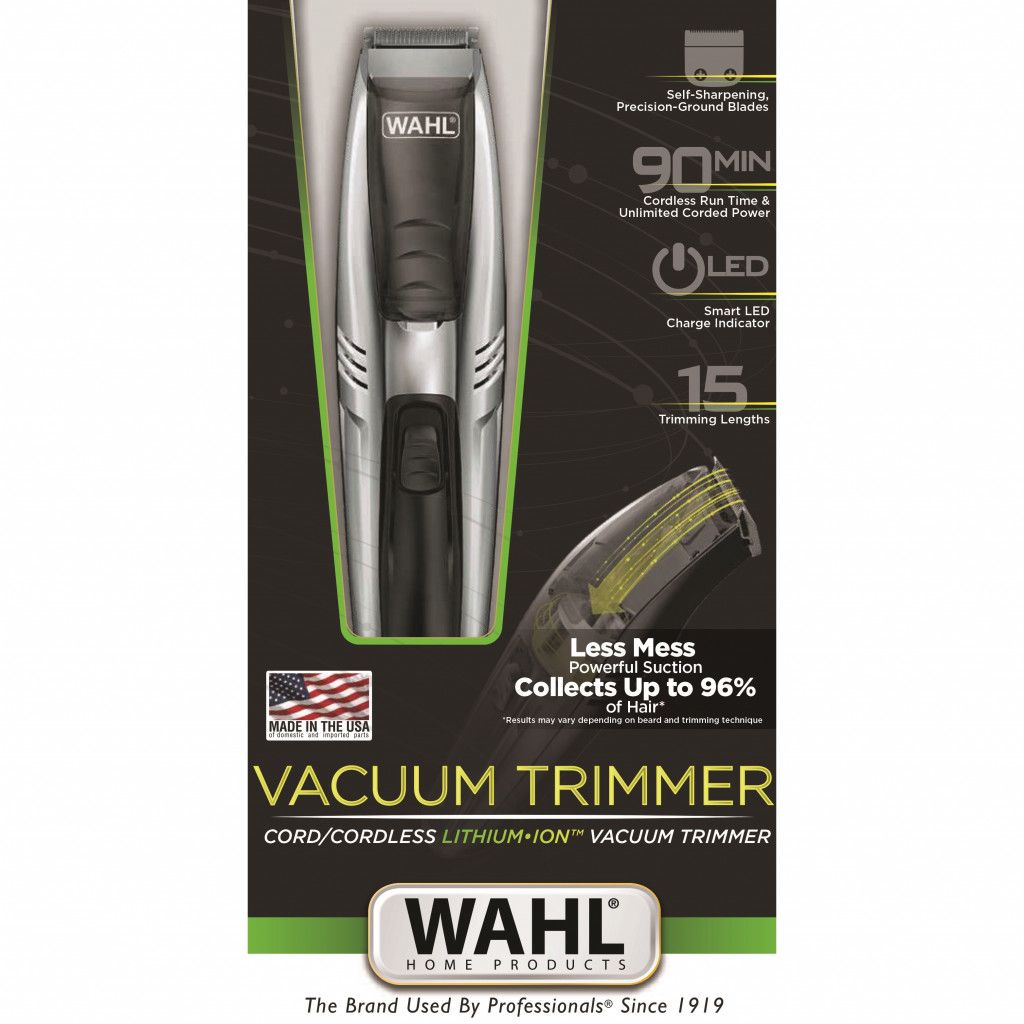 Wahl Li Ion Vacuum Trimmer 96 Skäggbutiken