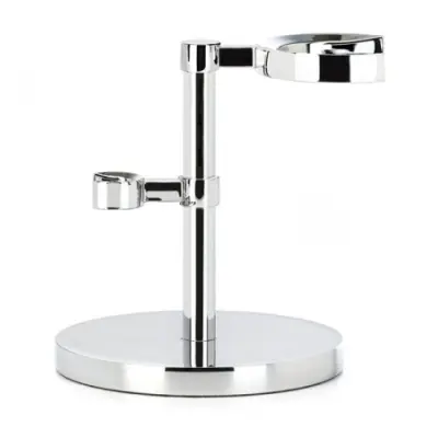 HEXAGON Stand for shaving sets chrome