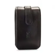 Leather Pouch for Traveling Black