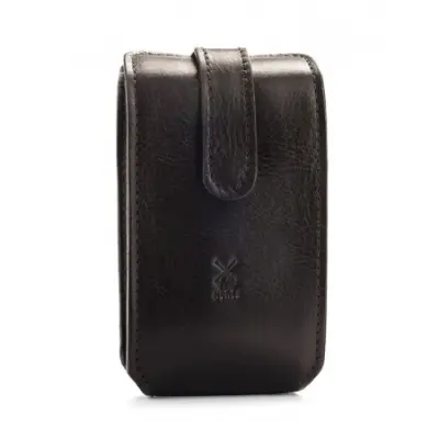 Leather Pouch for Traveling Black