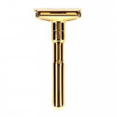 Merkur Futur 700 justerbar säkerhetshyvel (Safety razor) - Guldpläterad