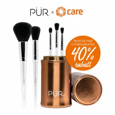 PüR Makeup Borst-set med lyxigt etui