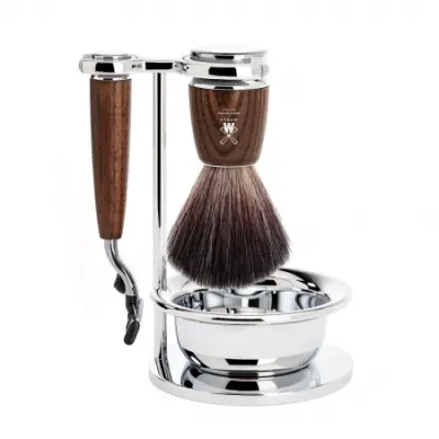 RYTMO Mach3 Rakset Black Fibre - Steamed Ash with Bowl