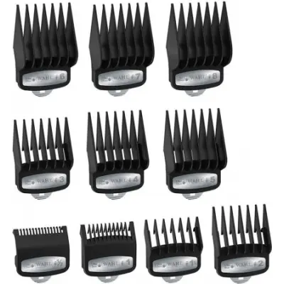Premium Attachment Combs 10 st för Wahl Clippers - 03421-100