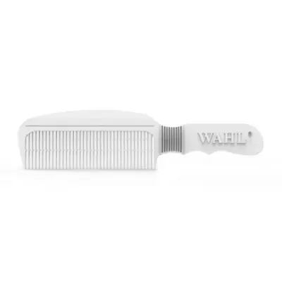 Speed Flat Top Comb White
