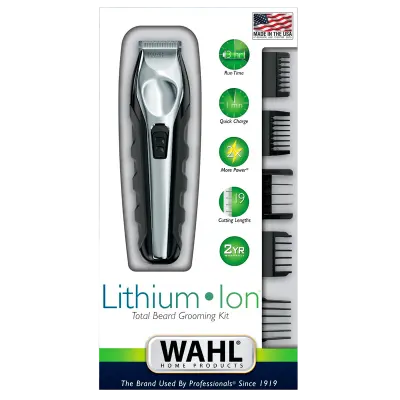 Wahl Skægtrimmer Sæt Lithium